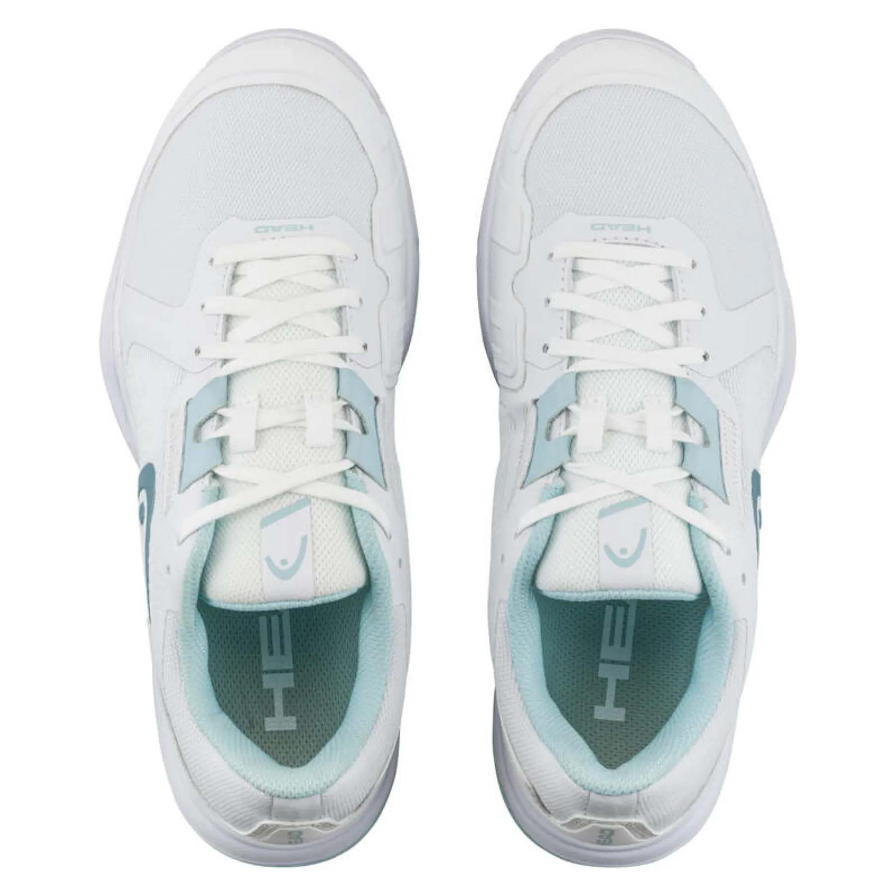 Head Sprint Team 3.5 Women Tennis Shoes - White Aqua Fashionable