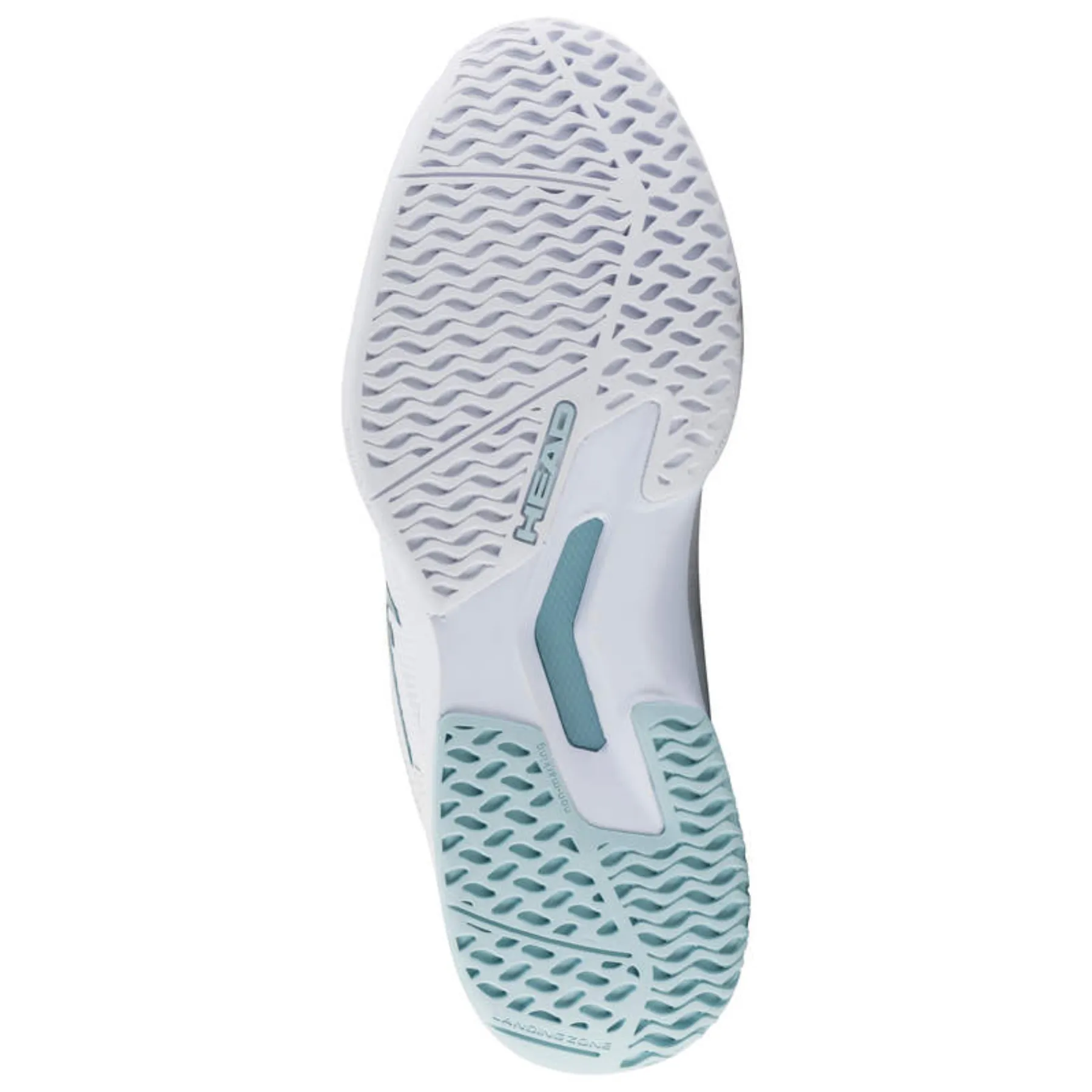 Daily Wear Agility Support Head Sprint Team 3.5 Women Tennis Shoes - White Aqua