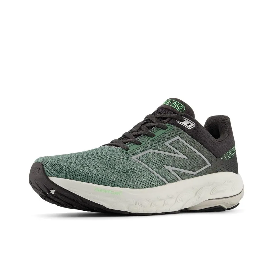 New Balance Men's 860 V14 Running Shoes in Dark Juniper SS25 pair road runner shoes