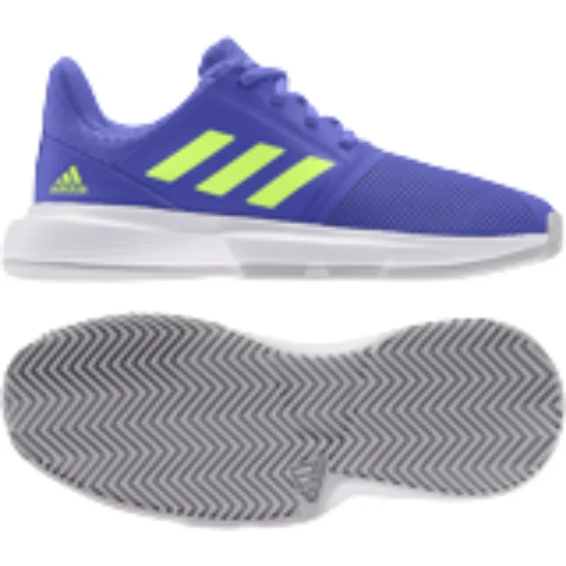 Adidas Court Jam XJ  Tennis Shoes - Sonic Ink/Signal Green/White weekend warriors