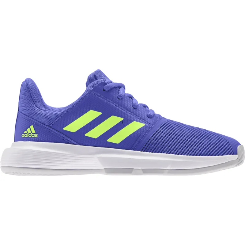 Adidas Court Jam XJ  Tennis Shoes - Sonic Ink/Signal Green/White Mobility Focus
