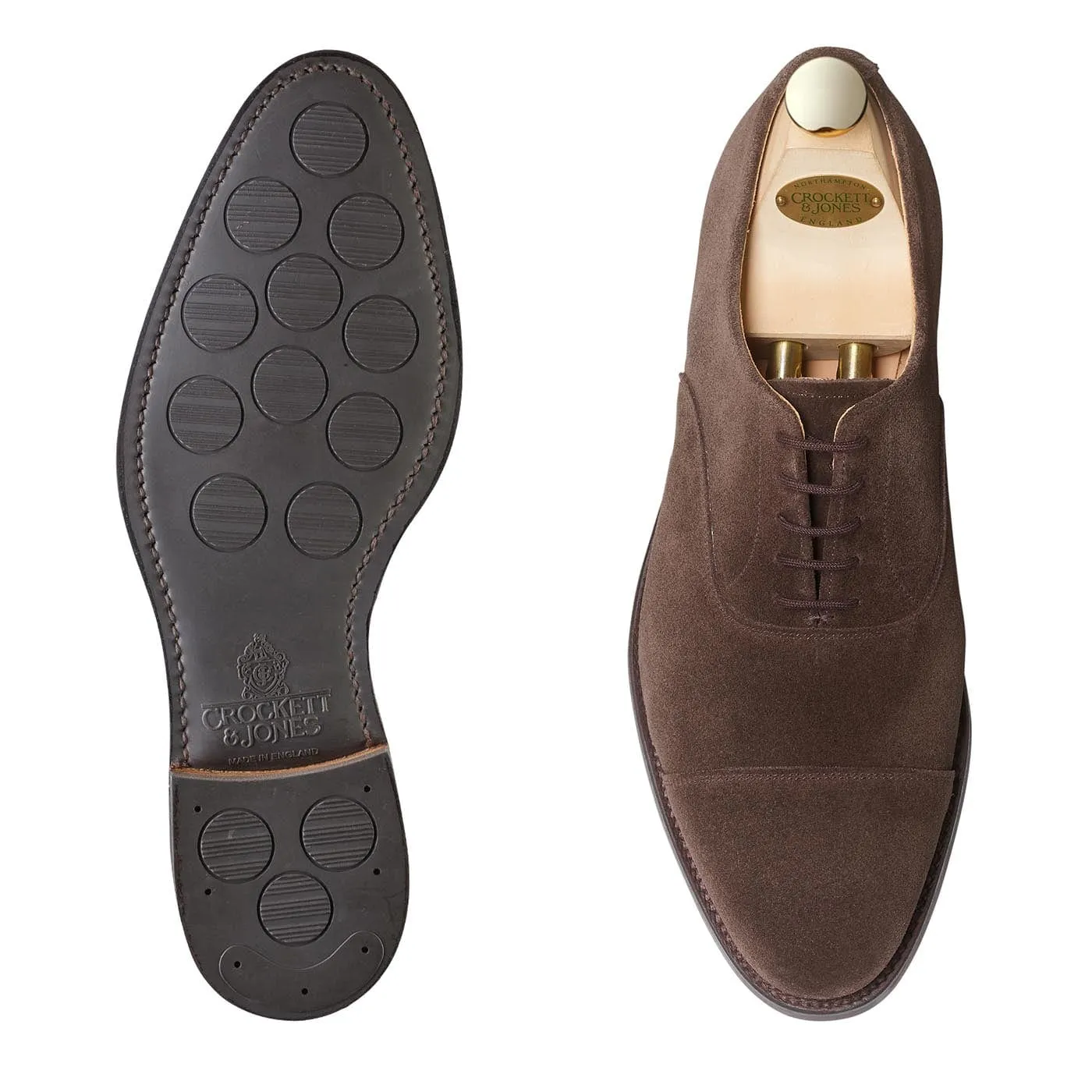 High-End Look Connaught 2 Dark Oak Suede (City Sole)