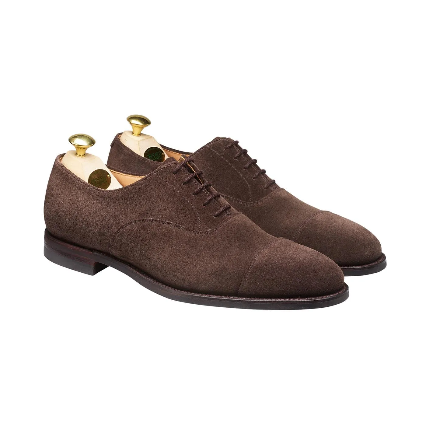 Fit Clean Sharp Step Connaught 2 Dark Oak Suede (City Sole)