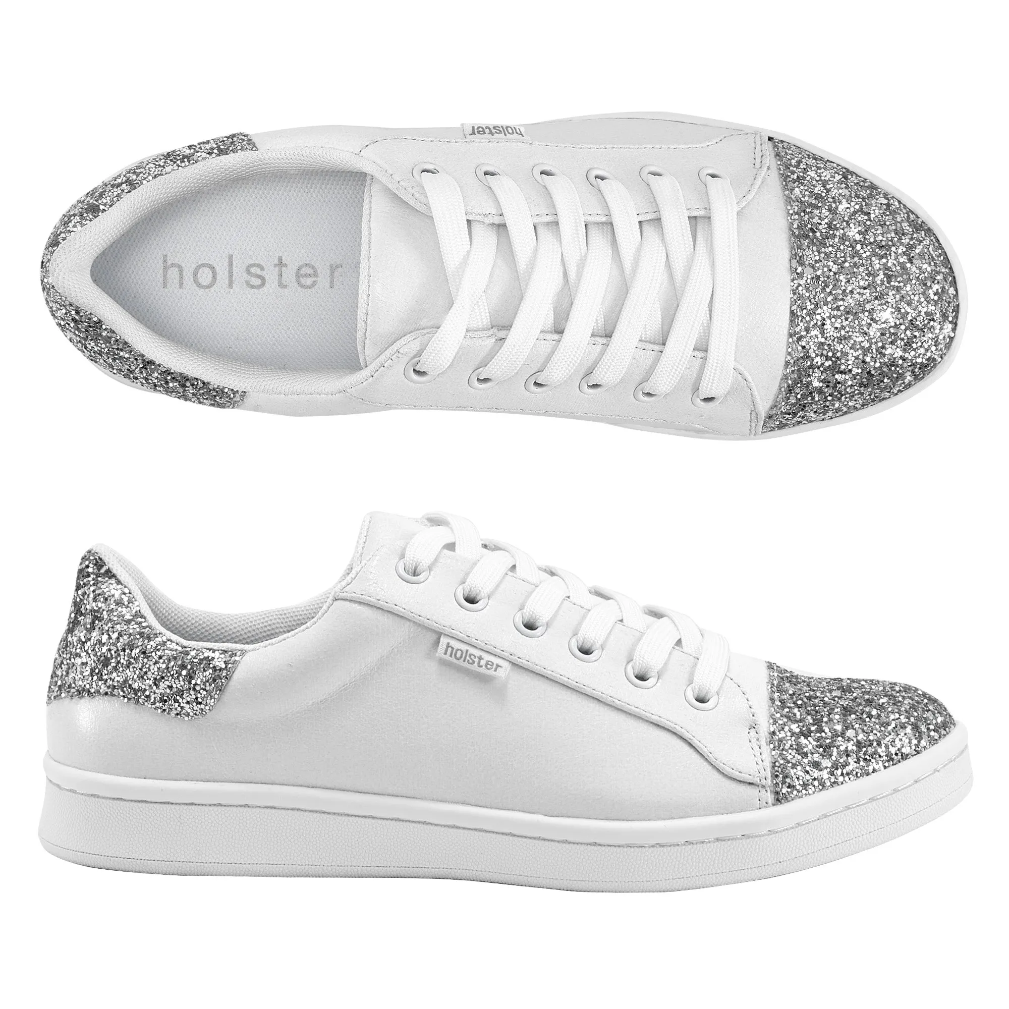Stardust - White Reinforced   toe Desert Step