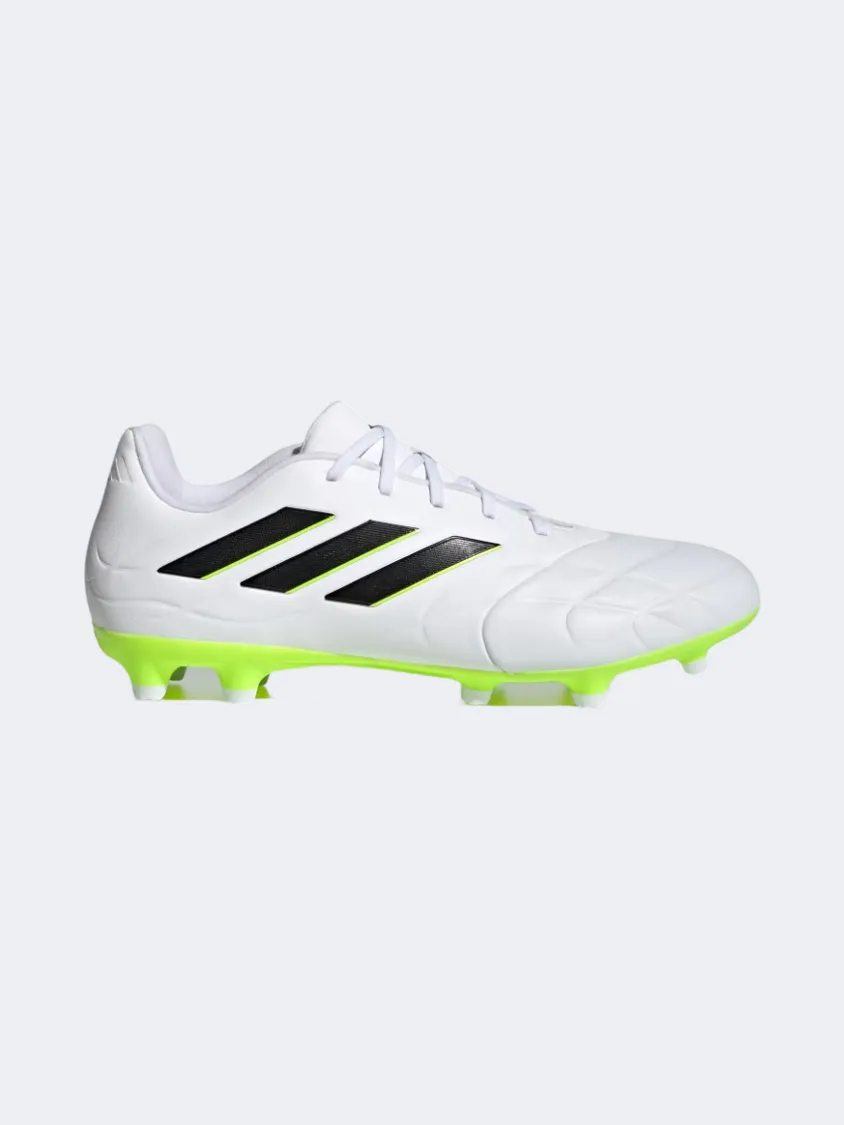 Formal Shoes smooth - sole shoes Adidas Copa Pure.3 Men Football Shoes White/Lemon/ Black