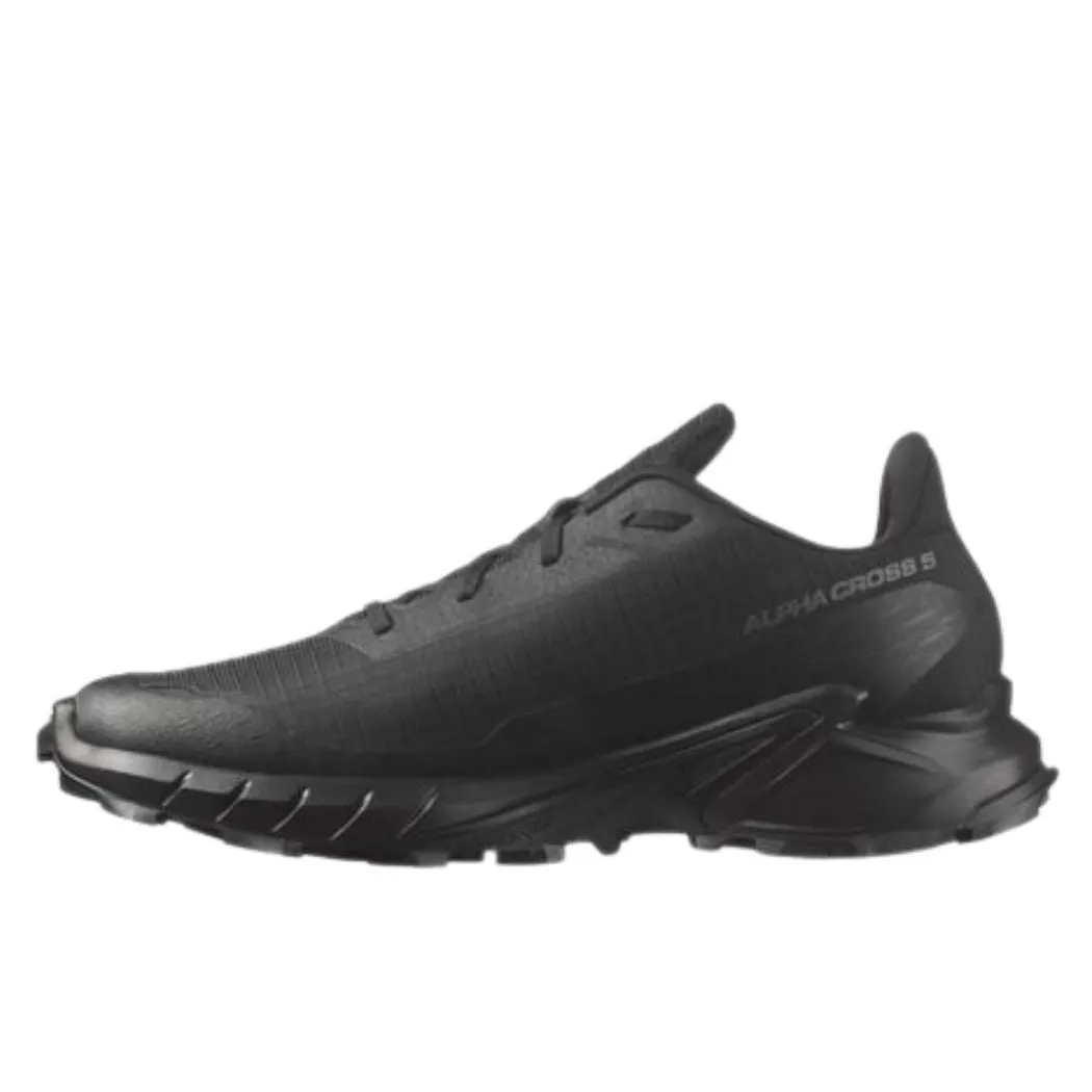 salomon Alphacross 5 Men's Trail Running Shoes Leg Long London Cool