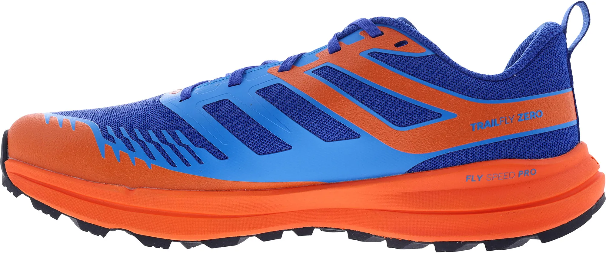 Inov8 TrailFly Zero Mens Trail Running Shoes - Blue Tight Grip Quick Action
