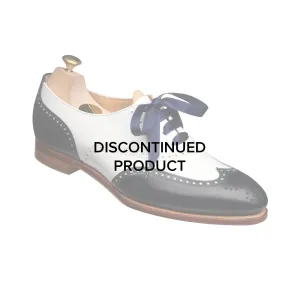 Jenny Navy & White Comfort Walking Shoes