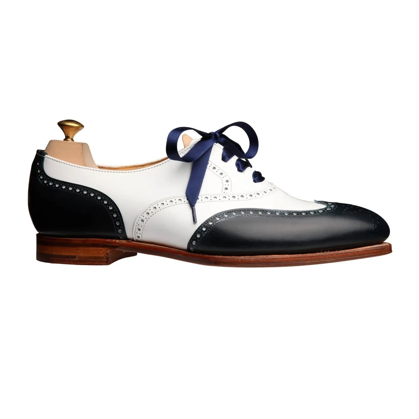 Jenny Navy & White Easy Slip