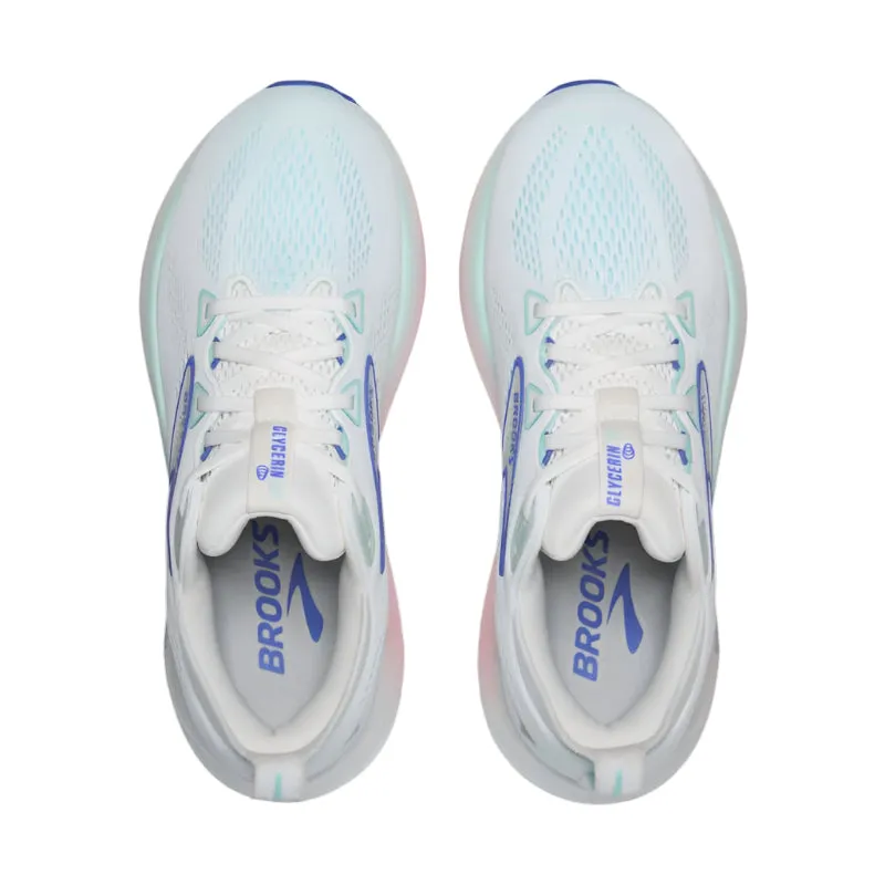 Hilly Running adjustable closure shoes Brooks Glycerin 22 B Womens Running Shoes