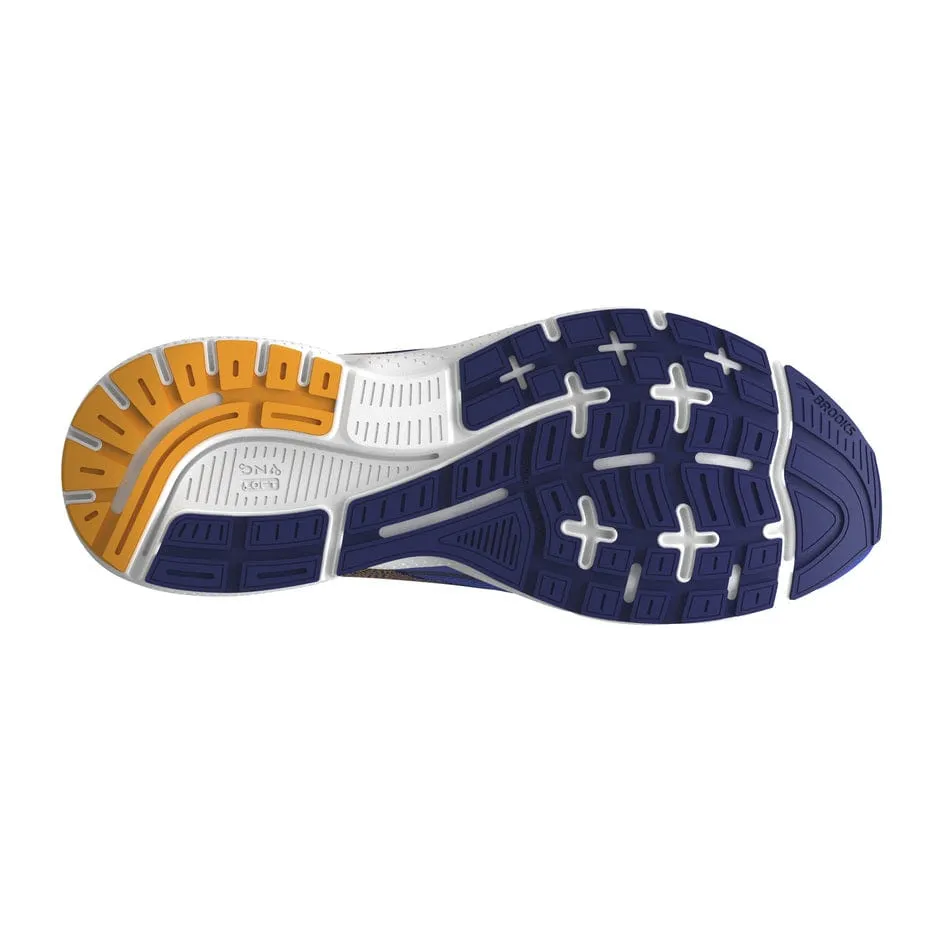 Brooks Trace 3 Men's Running Shoes SS24 Blue/Peacoat/Orange Slip   Resistant anti - slip