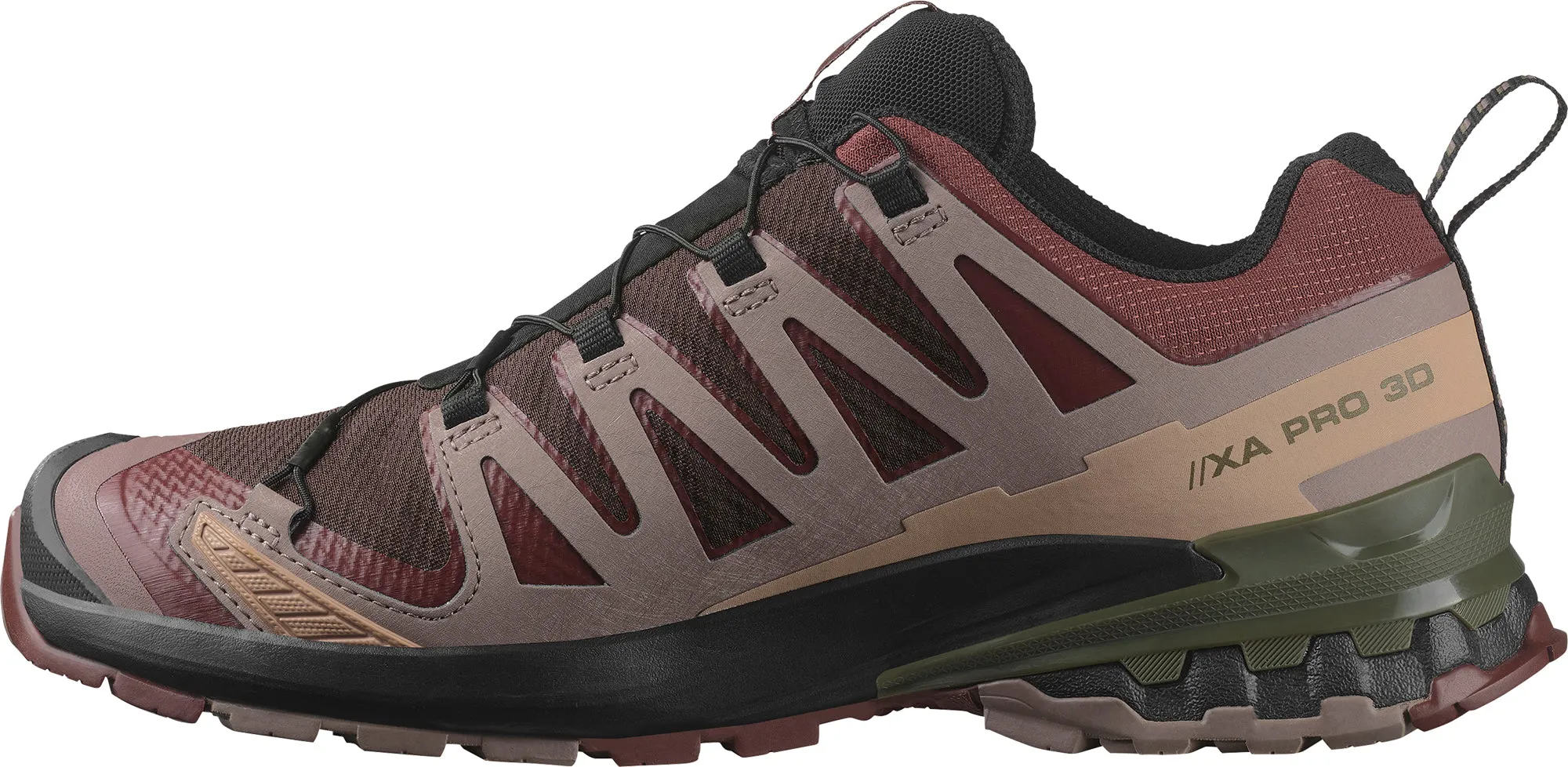 Salomon XA Pro 3D V9 GORE-TEX Mens Trail Running Shoes - Brown Ultra Support