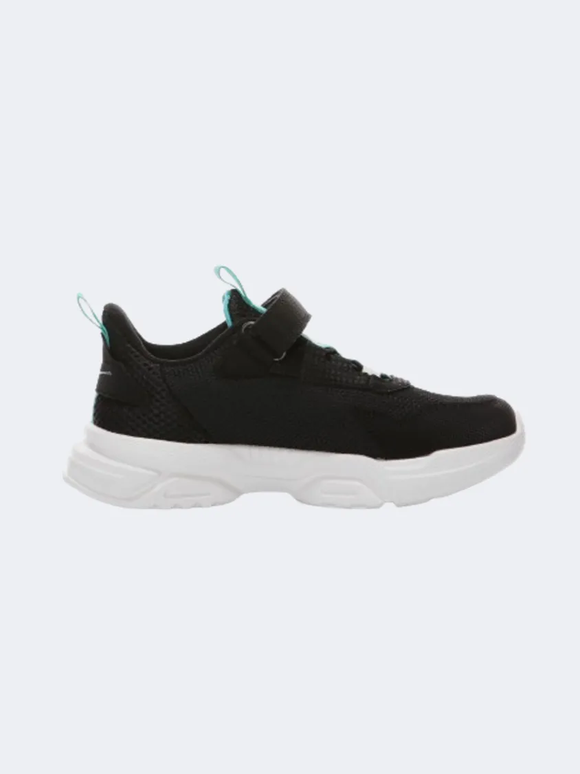 Happy Move Multi Purpose Erke Casual Gs-Boys Lifestyle Shoes Black/Lake Blue