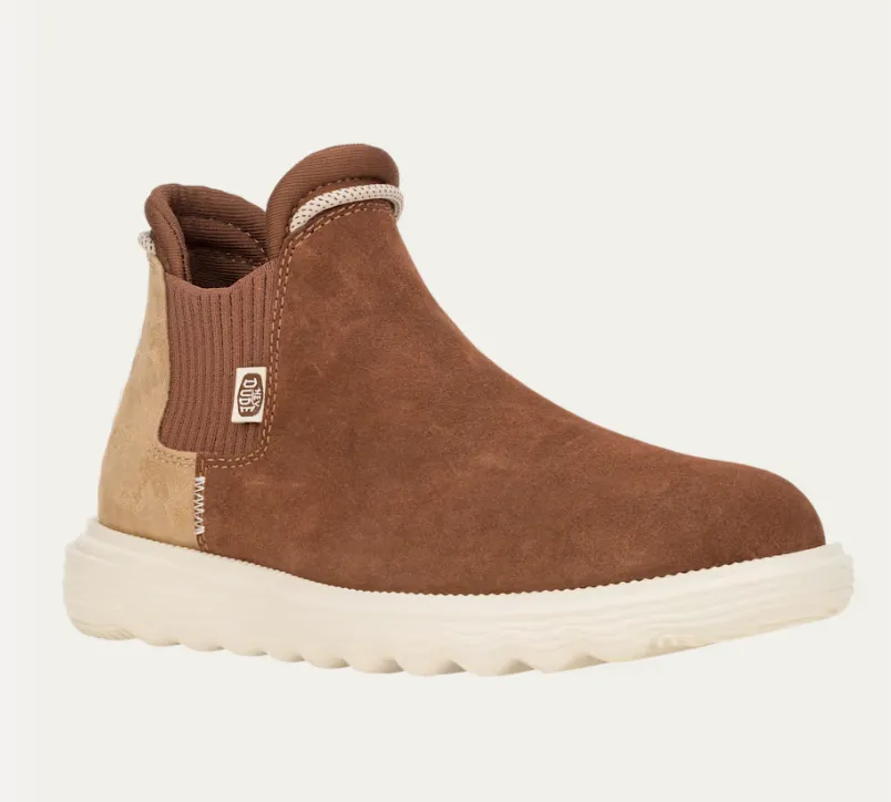 Sturdy HEY DUDE  Branson Women's  Suede Novelty Boots