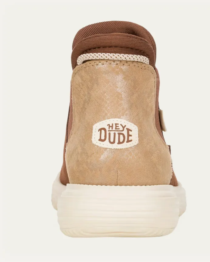 HEY DUDE  Branson Women's  Suede Novelty Boots Snow Trail Shoes