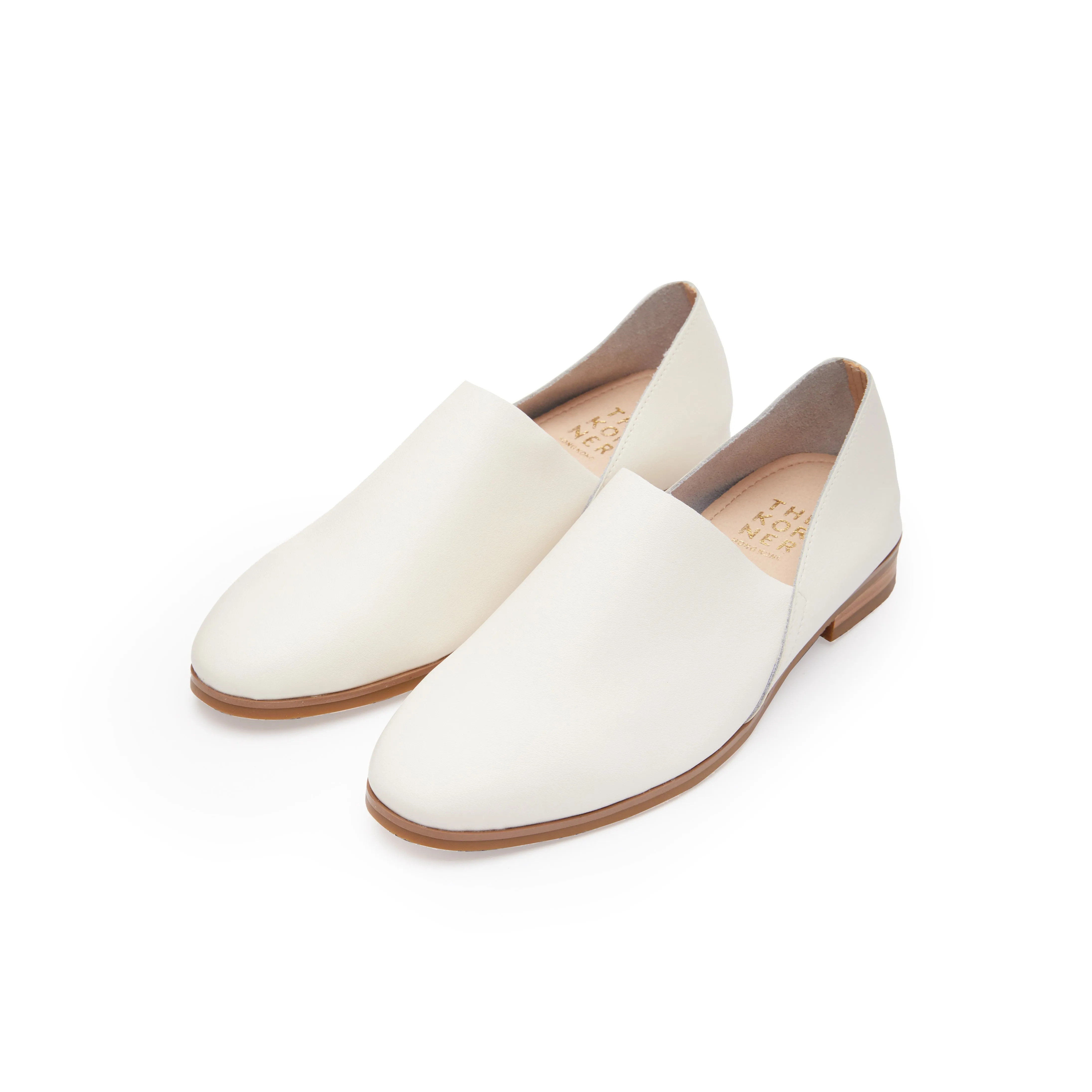 Durable Footwear Breathable Shoes Kurve Loafers - White ( WHT )