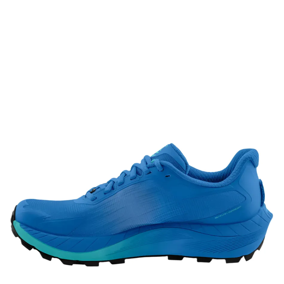 Long Distance Running Topo Women's MTN Racer 4 Trail Running Shoes in Blue AW25