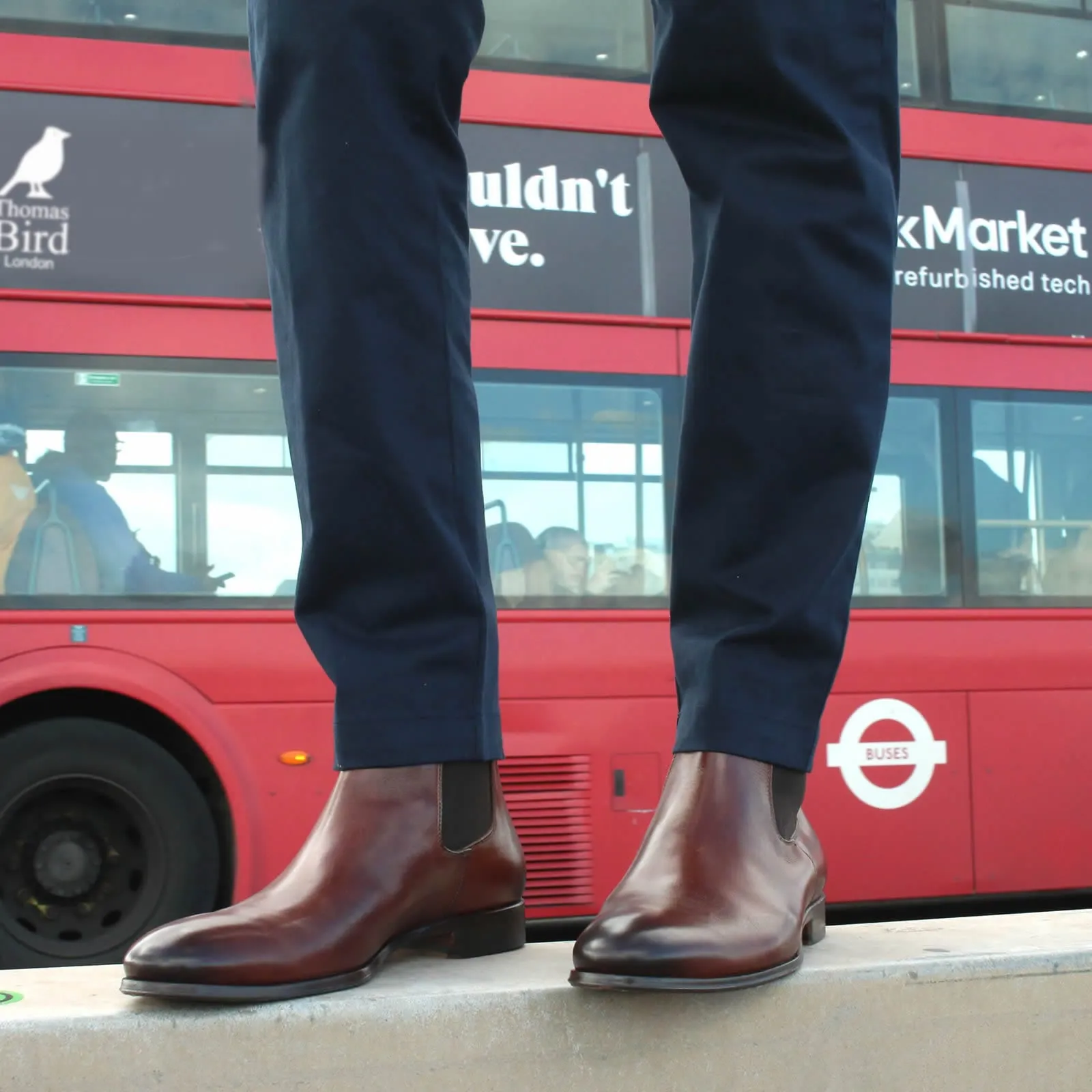 Durable Build Essential Comfort Eastwood Chelsea Boot Tan
