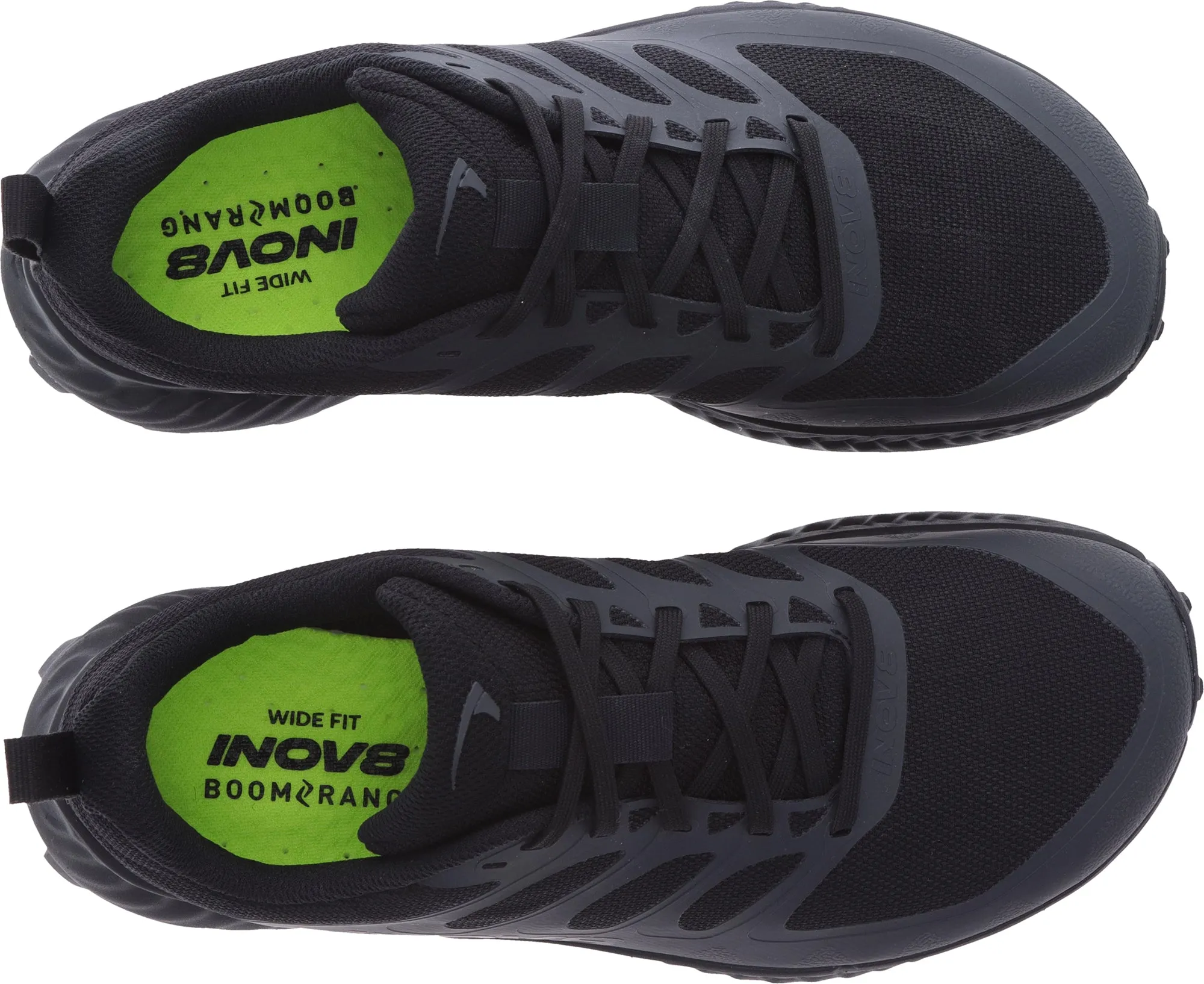 Water Resistant Inov8 MudTalon Mens Trail Running Shoes - Black