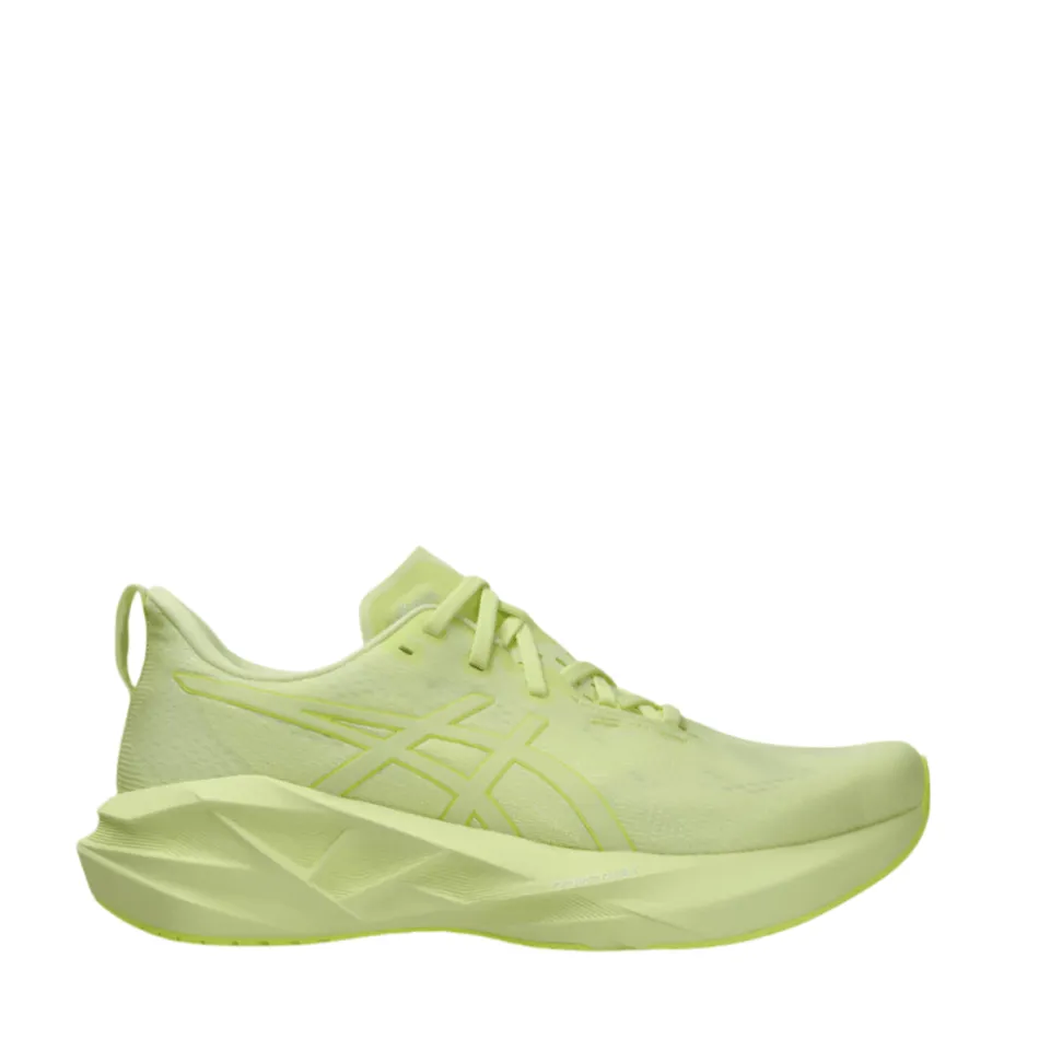 ASICS Men's NOVABLAST 5 Running Shoes in Lite-Show/Huddle Yellow SS25 Heel Pad