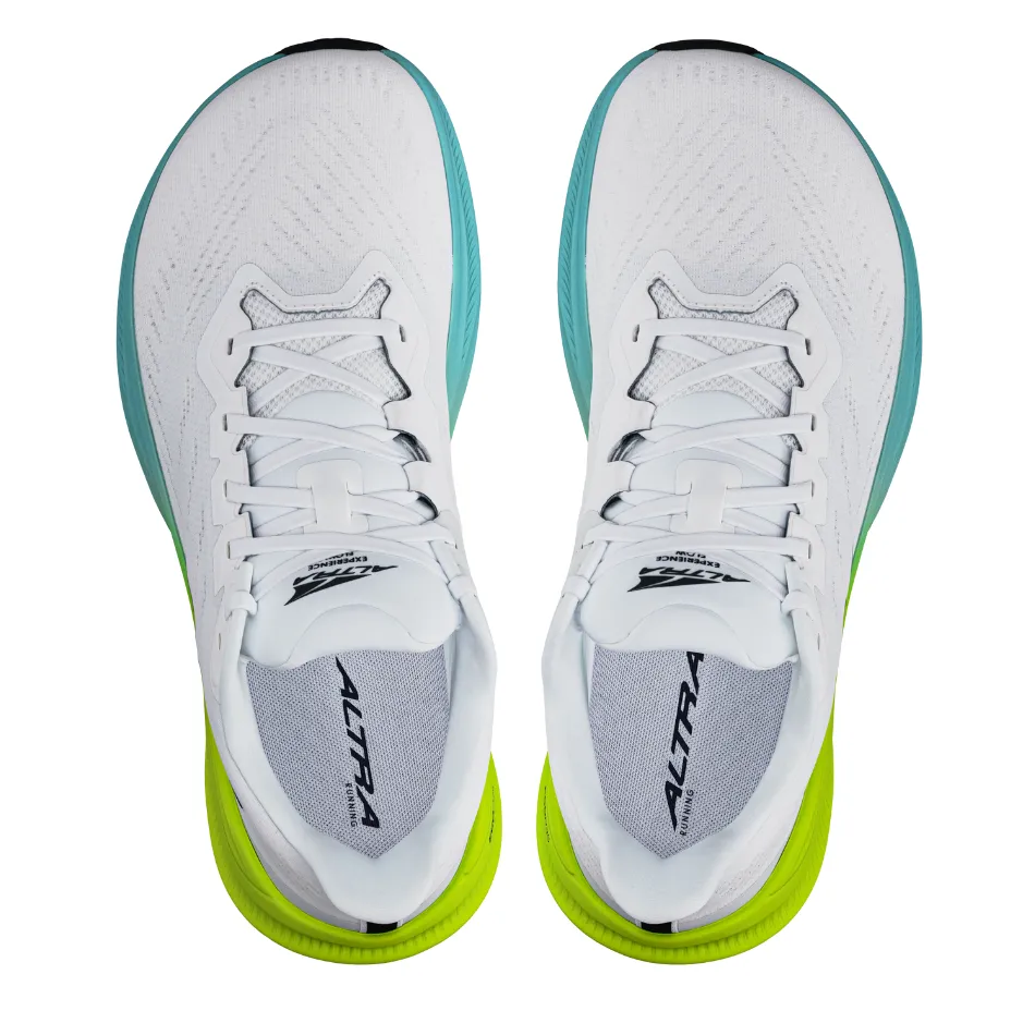 Retro Altra Men's Experience Flow 2 Running Shoes in White/Lime AW25