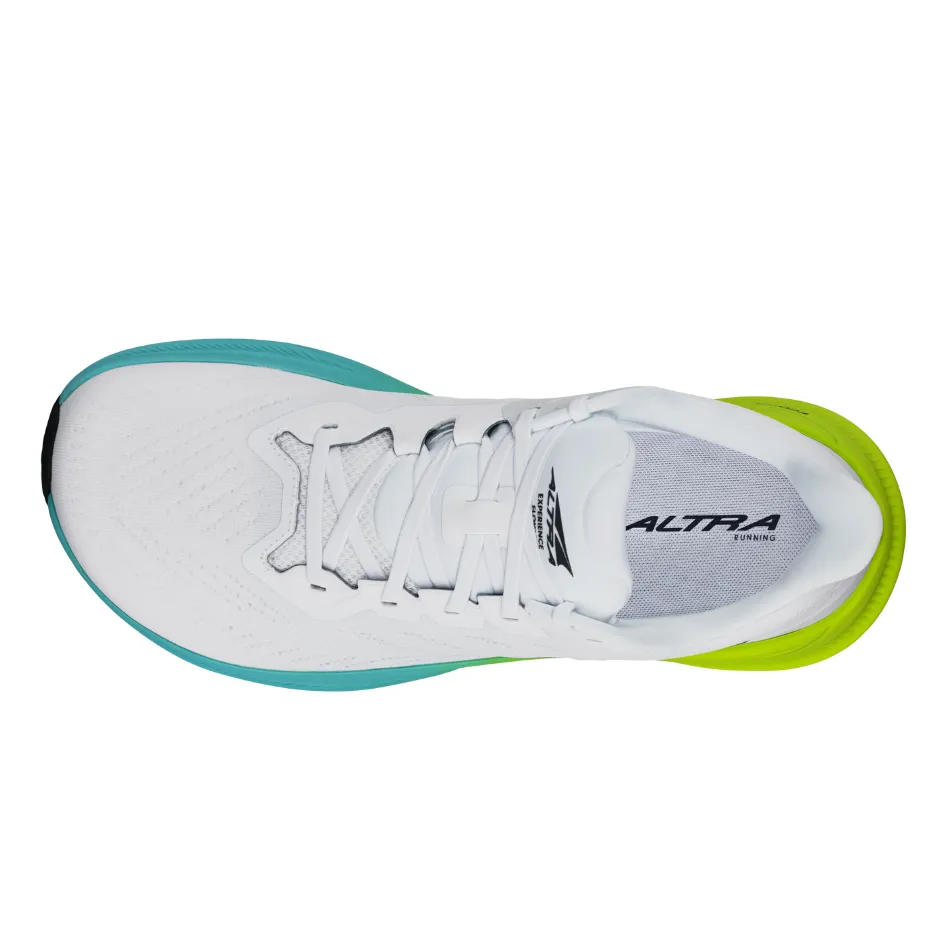 removable - insole shoes Altra Men's Experience Flow 2 Running Shoes in White/Lime AW25