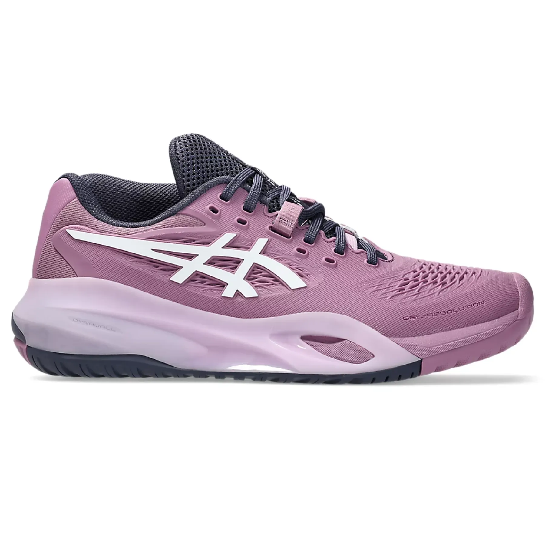 Asics Gel Resolution X Women Tennis Shoes - Ube/White Sports Trainers Performance Sole