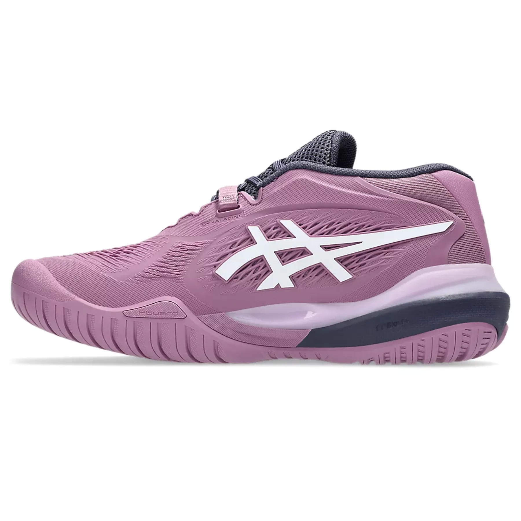 Asics Gel Resolution X Women Tennis Shoes - Ube/White Durable outsole