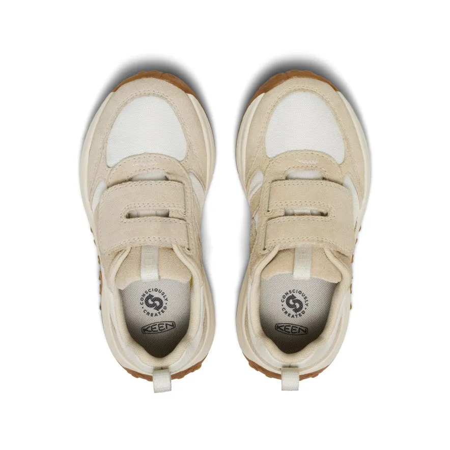 Heart Glow Scandi Clean Little Kids' KS86 Sneaker  |  Birch/Star White