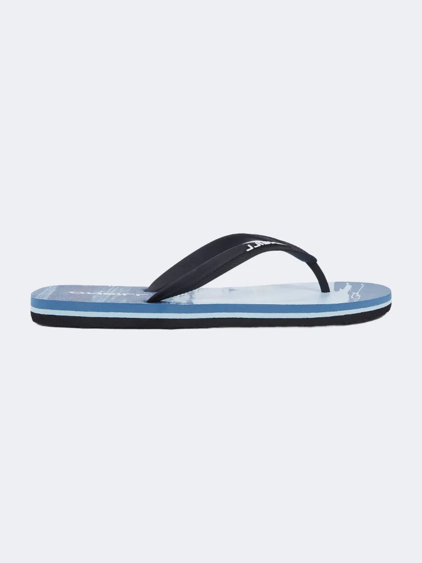 Autumn Cool Oneill Profile Graphic Boys Beach Slippers Blue
