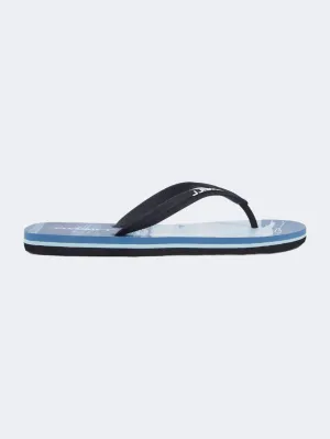 Oneill Profile Graphic Boys Beach Slippers Blue Dive Gear Virtual Step