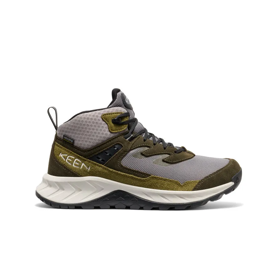 Men's Hightrail Waterproof Hiking Boot  |  Steel Grey/Forest Night High Mobility Insole shape follows ergonomic design principles