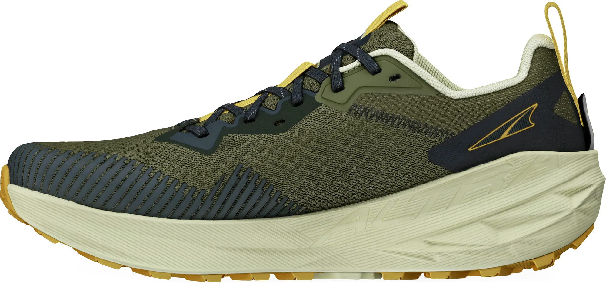 Altra Experience Wild 2 Mens Trail Running Shoes - Green Flexible outsoles maintain grip during rapid moves