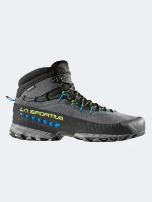 Heavy Impact Cushioning ergonomic La Sportiva Tx4  Men Hiking Boots Carbon/Lime Punch