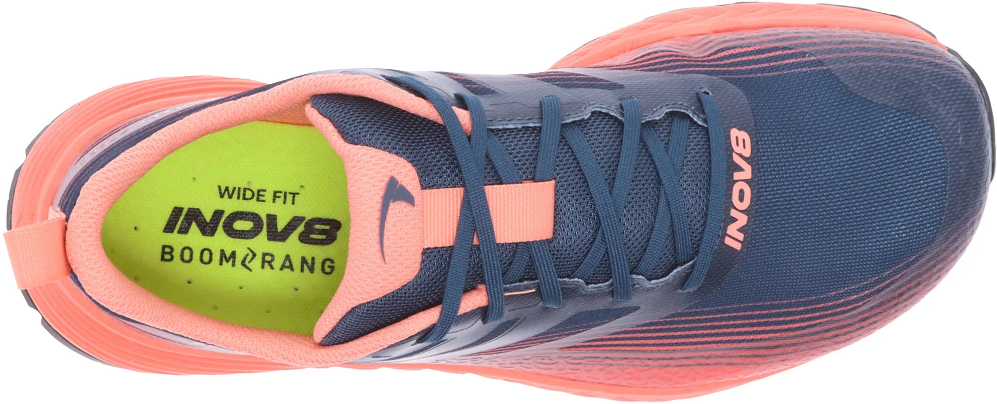 Inov8 TrailFly Speed WIDE FIT Womens Trail Running Shoes - Blue Secure Wrap