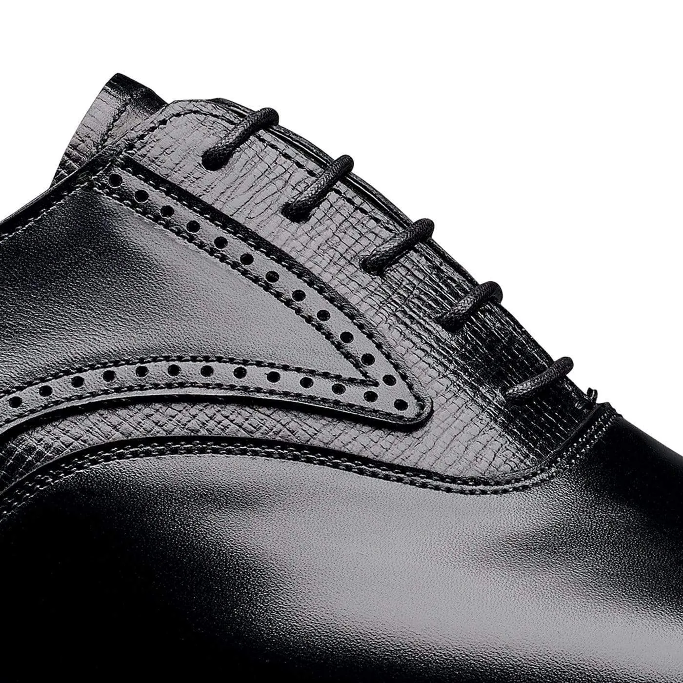 Versatile Comfort Sleek Design Perry Black Calf & Black Willow Grain