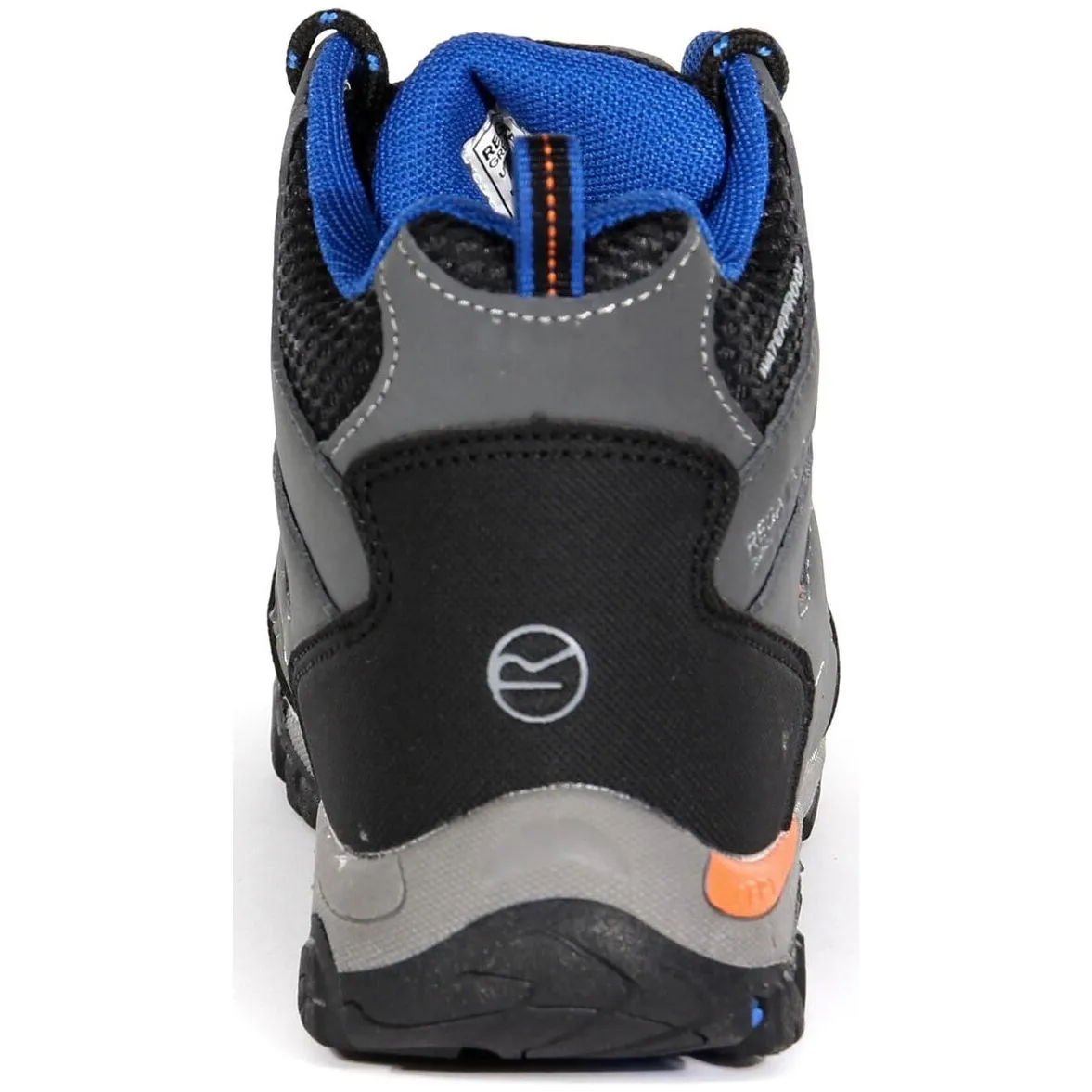 Regatta Holcombe Mid Waterproof Junior Walking Boots - Grey Canyon Hiking