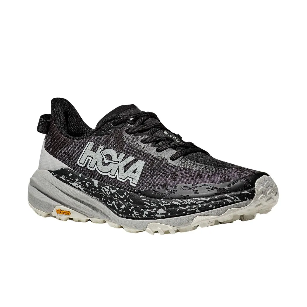 hoka Speedgoat 6 Men's Trail Running Shoes Leather Upper River Cross