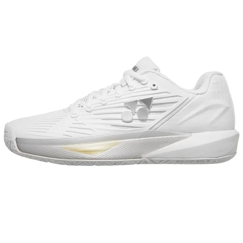 Versatile Design Yonex 2024 Eclipsion 5 Womens All Court Tennis Shoes - White/Cyan