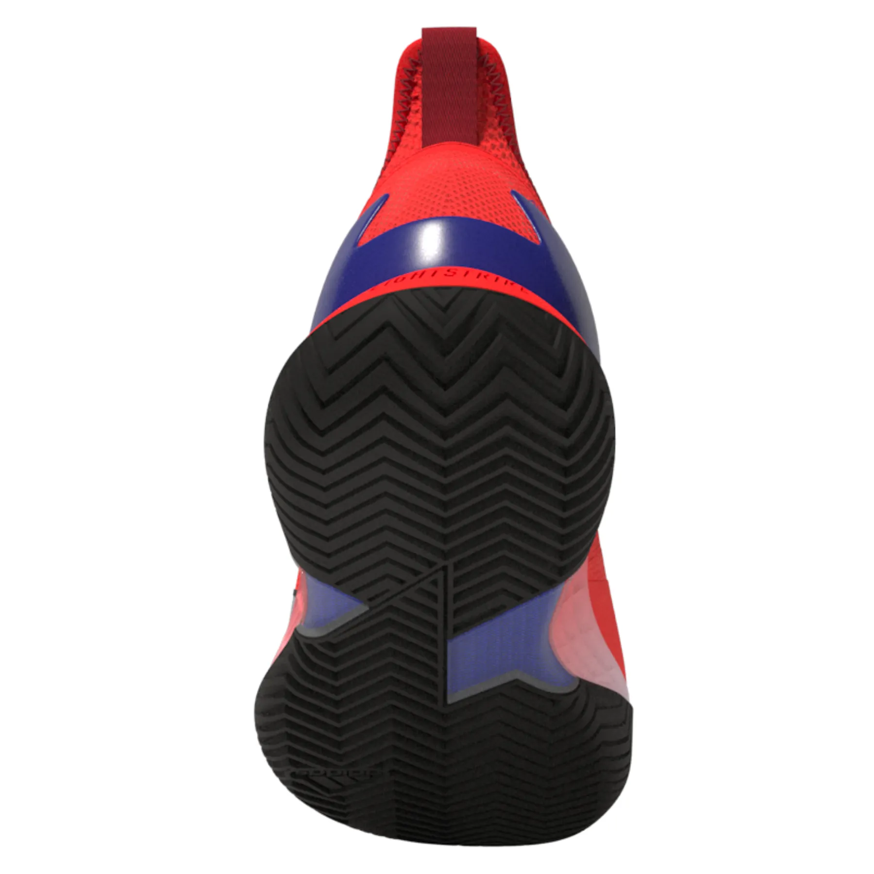 Breathable Adidas Performance Adizero Ubersonic 4 Lanza T Men Tennis Shoes - Solar Red