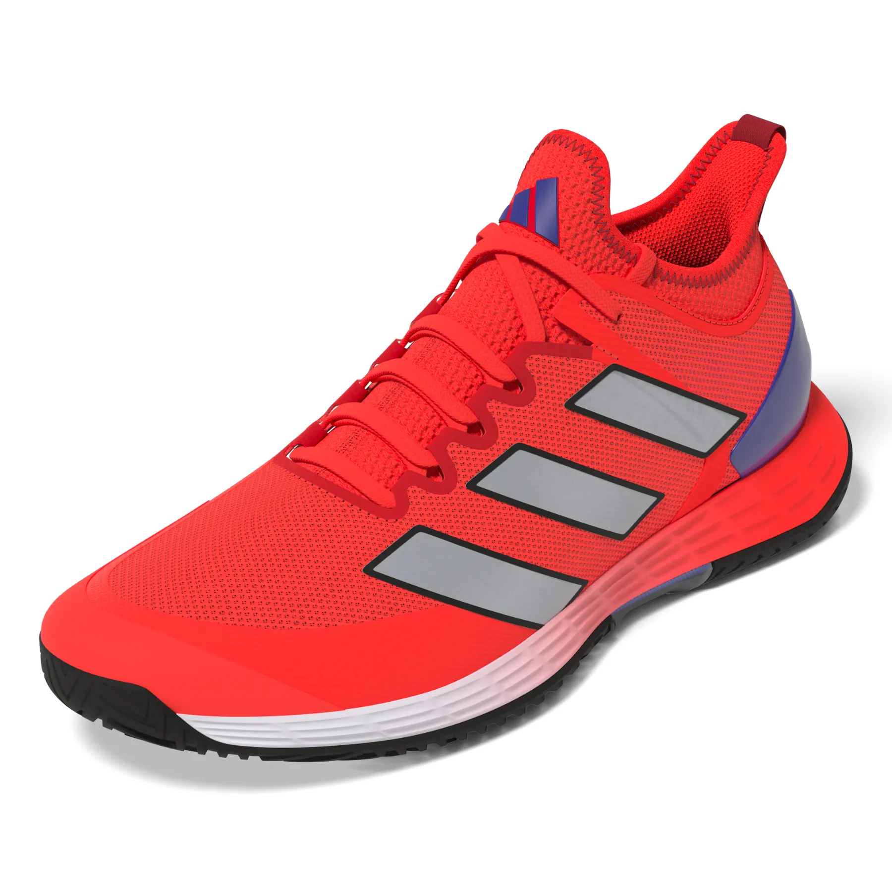 Multi Directional Flexibility Stable Adidas Performance Adizero Ubersonic 4 Lanza T Men Tennis Shoes - Solar Red