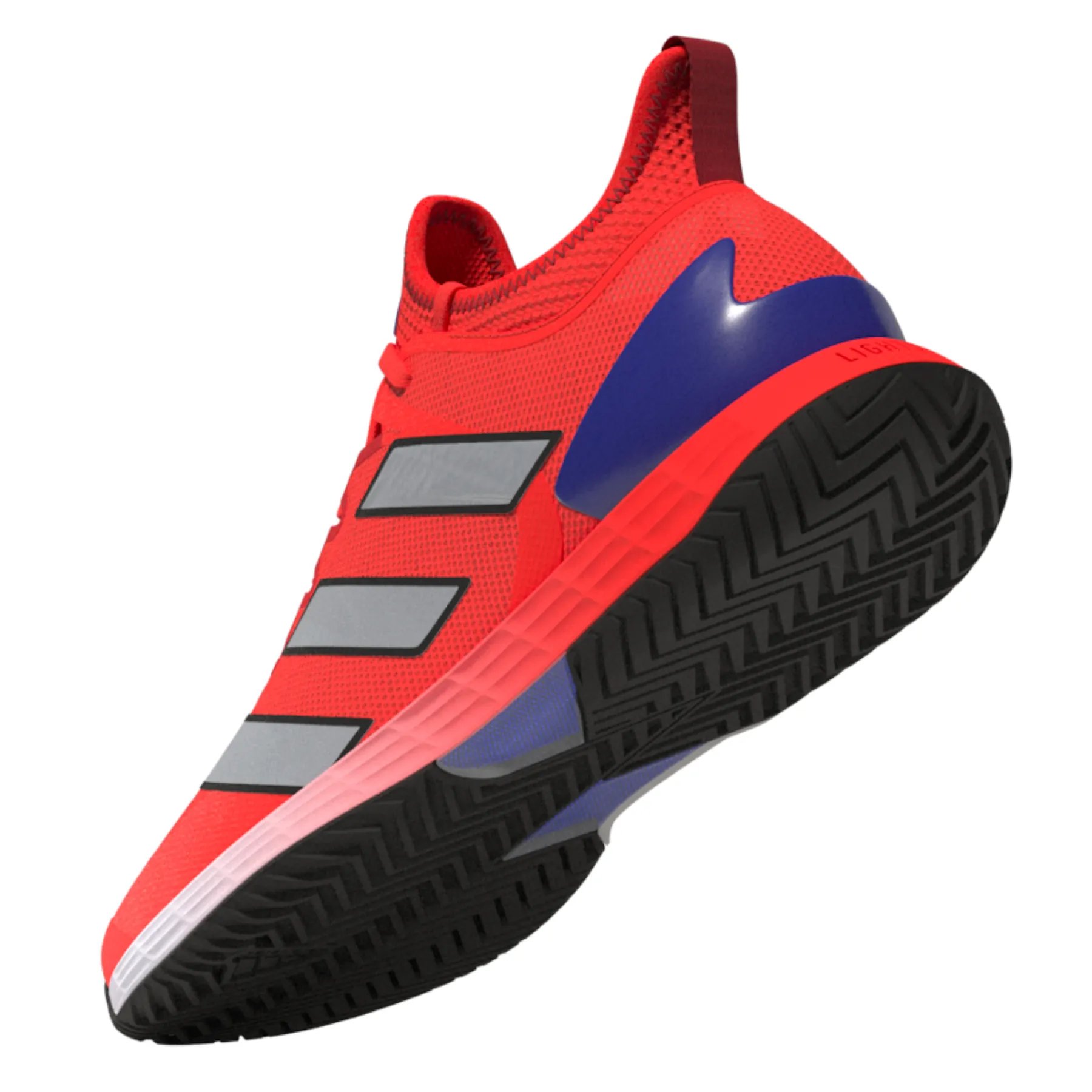 Health Seekers Adidas Performance Adizero Ubersonic 4 Lanza T Men Tennis Shoes - Solar Red