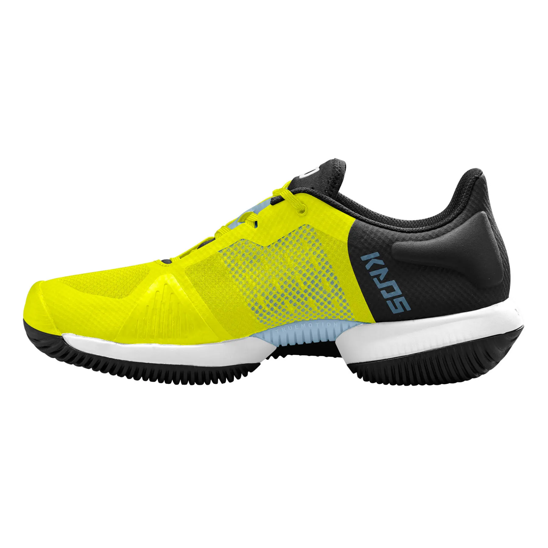 Ventilated Panel Wilson Kaos Swift Tennis Shoes -  Sulphur Spring/ Blue fog/ Black