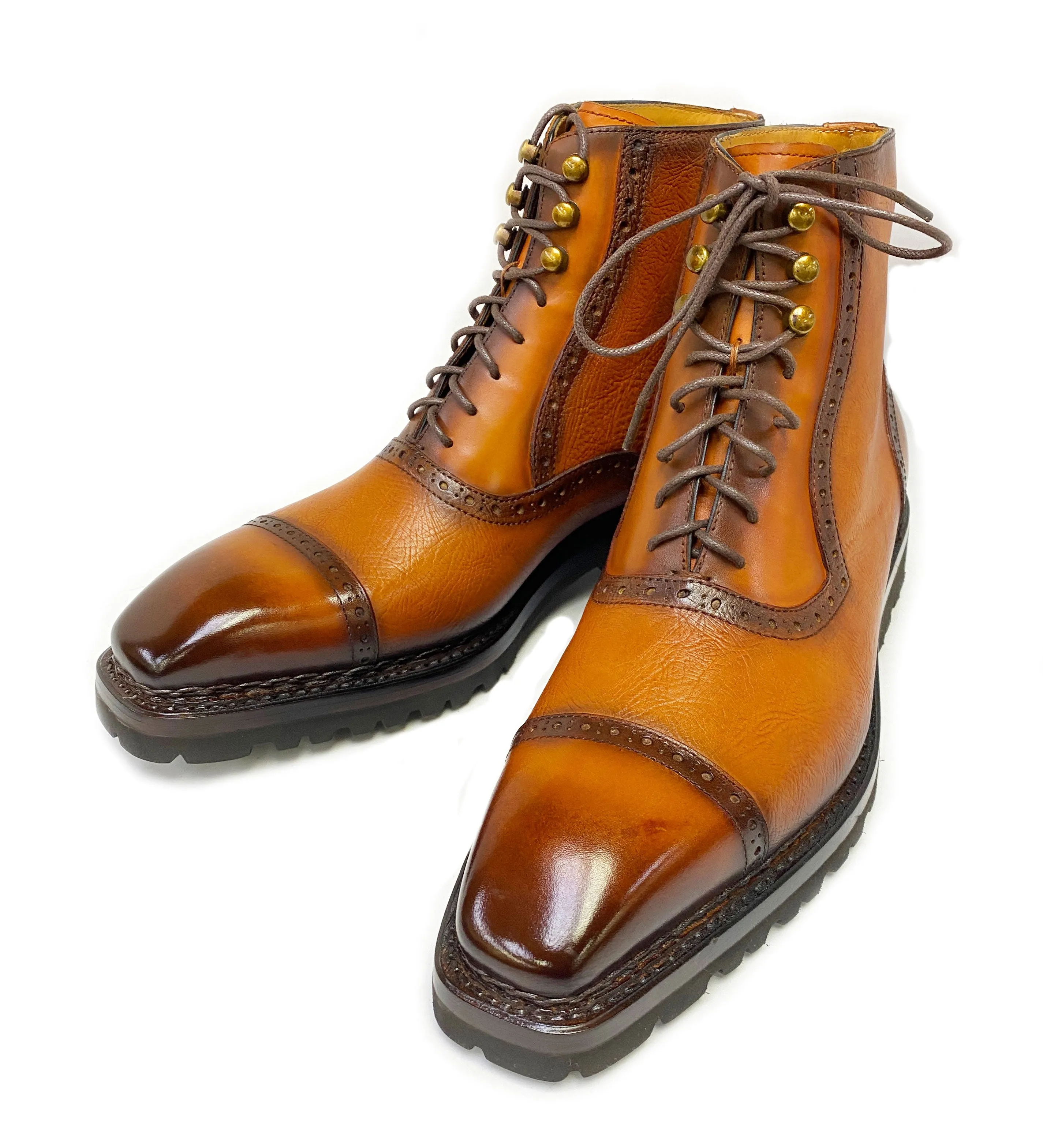 Style: David-Tan Ice Grip Cushioned heel