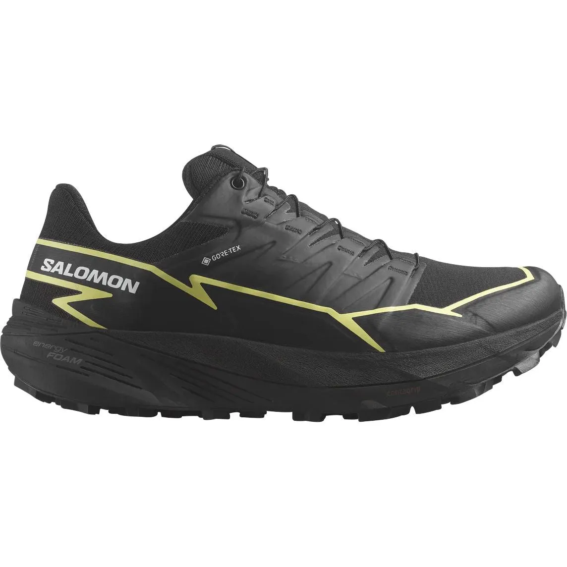 Salomon Thundercross GORE-TEX Womens Trail Running Shoes - Black High Density Comfort arch
