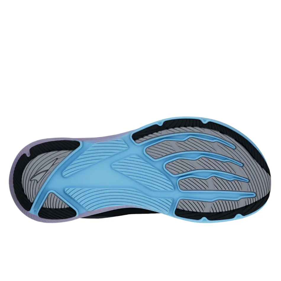 Altra Women's Experience Flow 2 Running Shoes in Black/Light Blue AW25 Light Reflective cross - country running option
