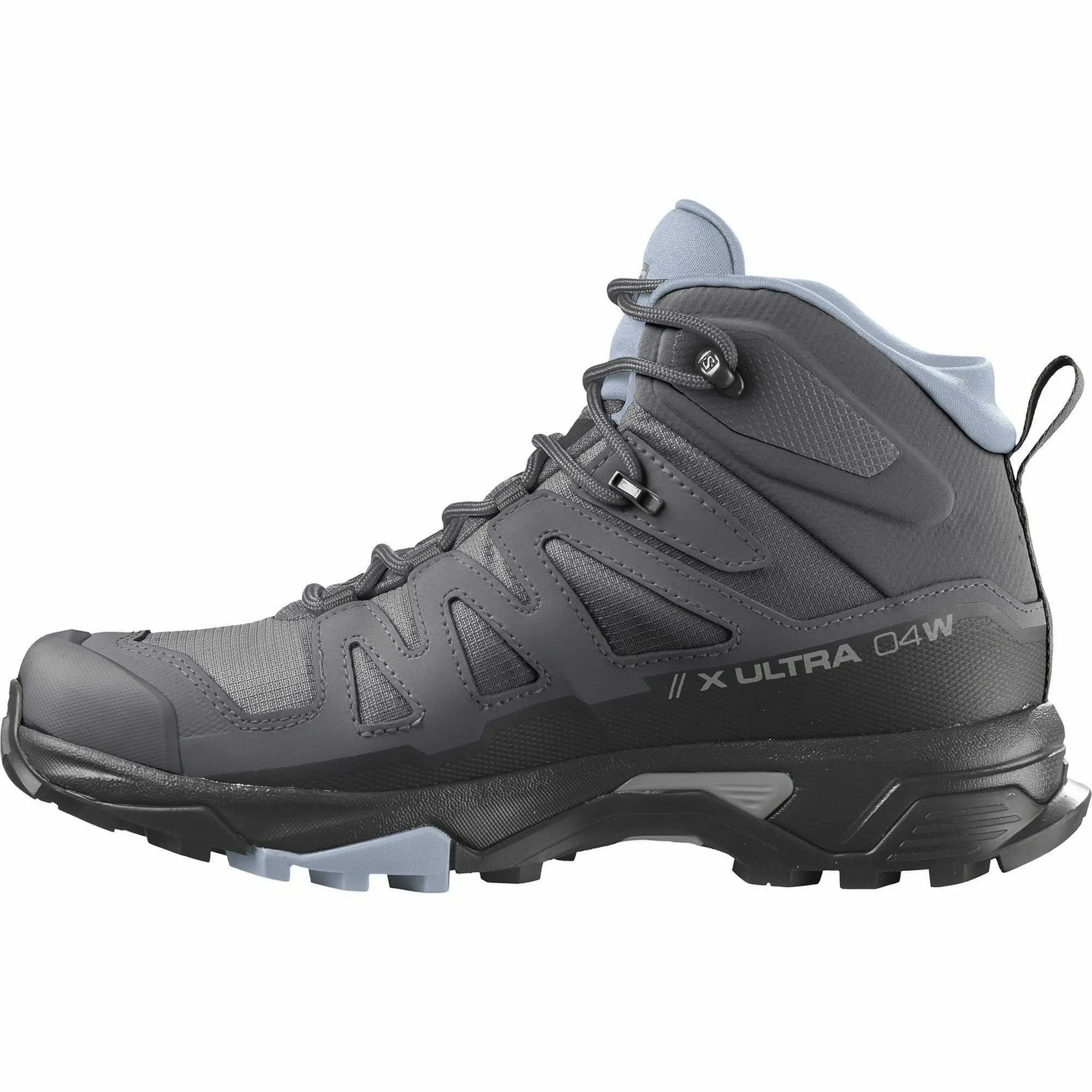 Salomon X Ultra 4 Mid GORE-TEX Womens Walking Boots - Grey Stability Hiking Path Stability