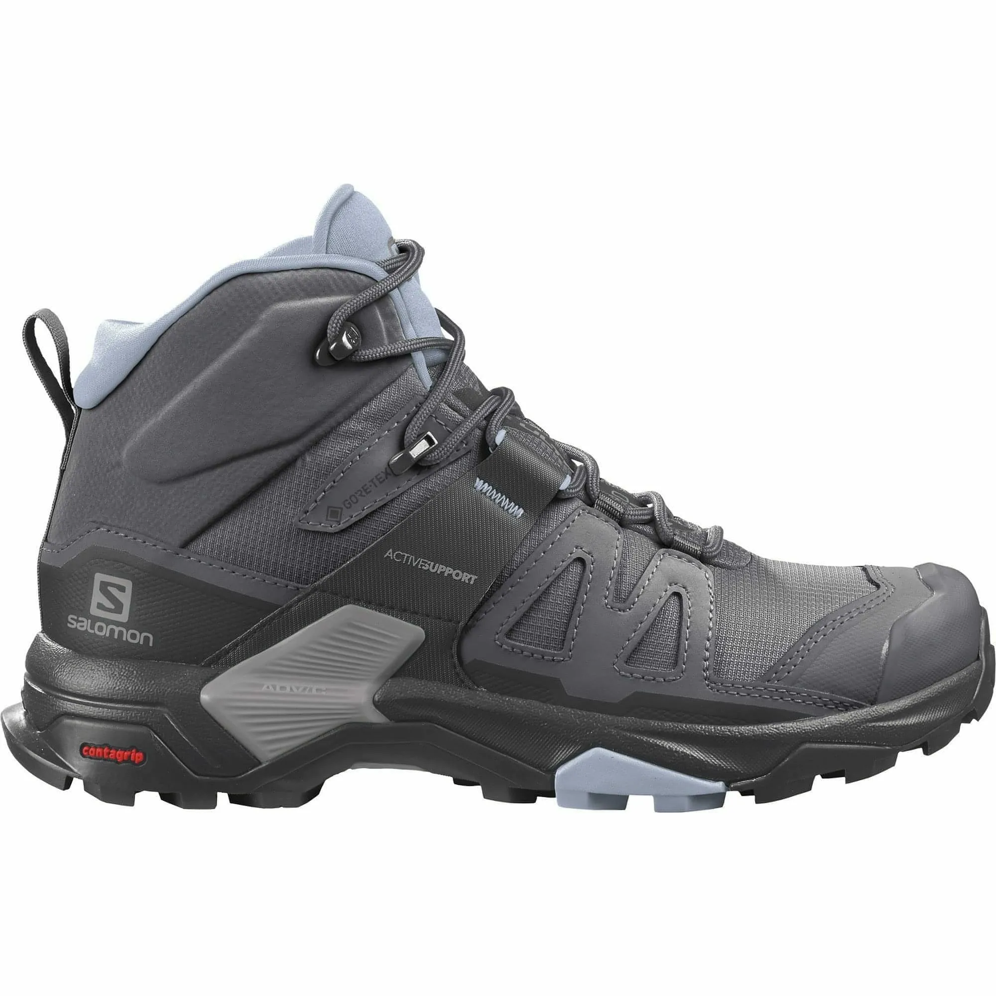 Salomon X Ultra 4 Mid GORE-TEX Womens Walking Boots - Grey Grip System