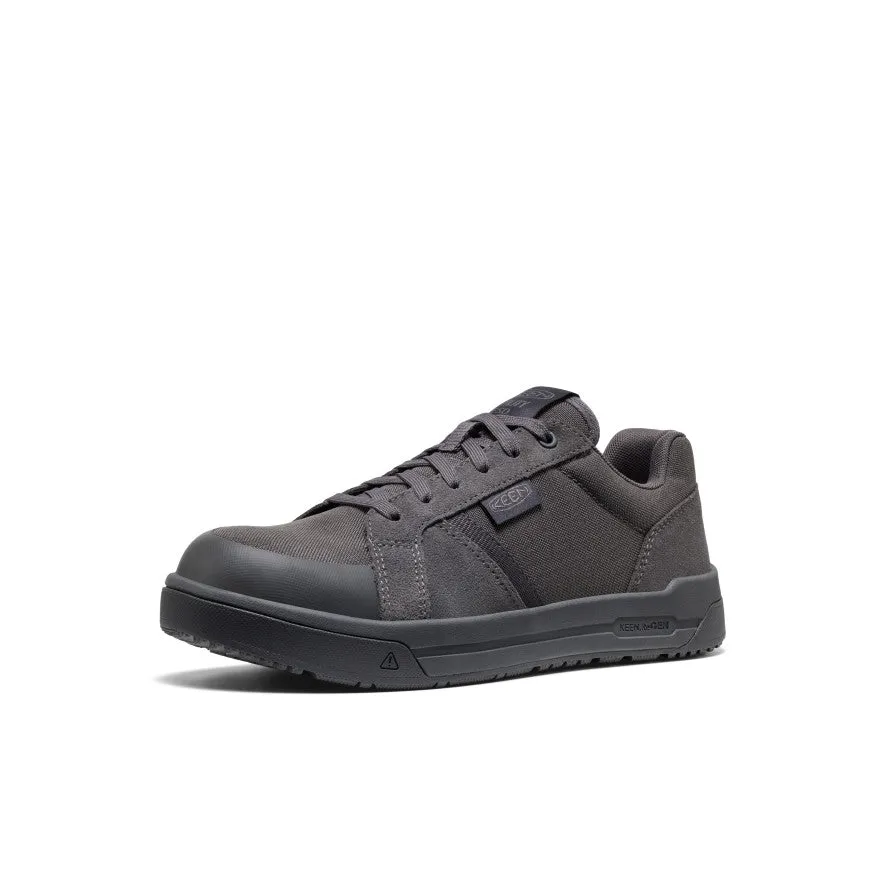 Comfort Grip Fashionable Men's Kenton ESD Work Shoe (Carbon Toe)  |  Magnet/Steel Grey