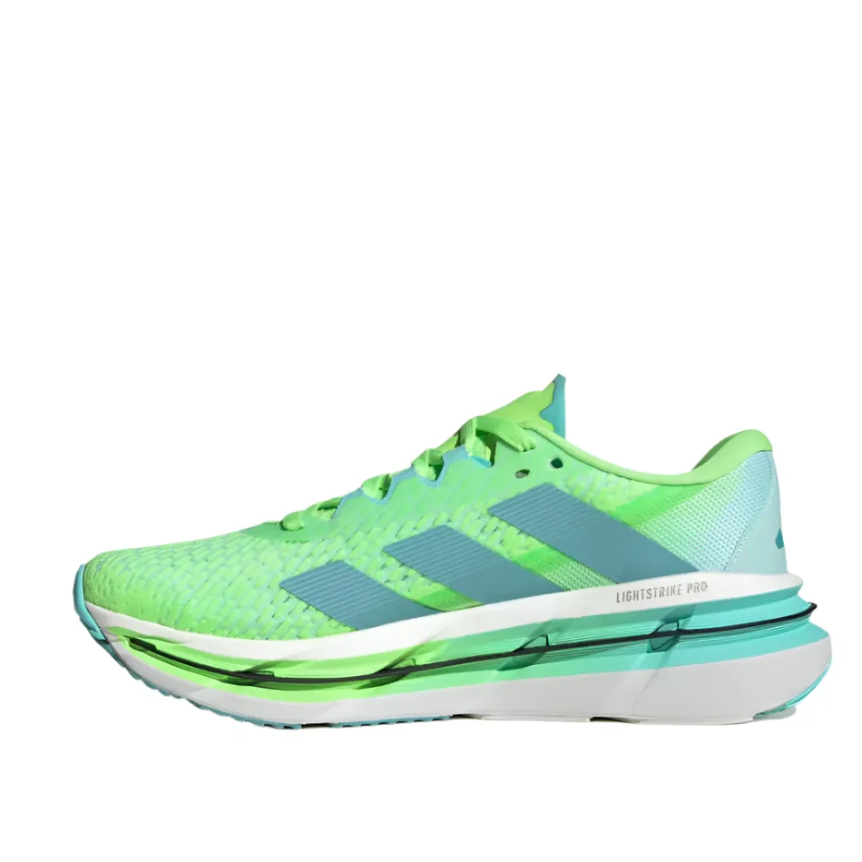 Adidas Men's Adistar BYD Running Shoes in Lime Burst/Mint Ton/Flash Aqua AW25 multi - purpose shoe use light - weight sole shoes